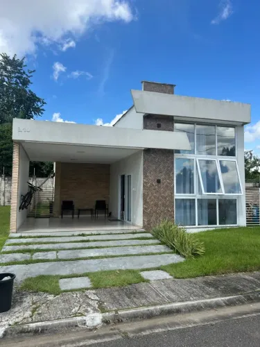 ALUGO CASA ALTO PADRÃO EM CONDOMÍNIO JARDINS DO LAGO 4/4 SENDO 3 SUÍTE 250m² TÉRREO- MÁRIO