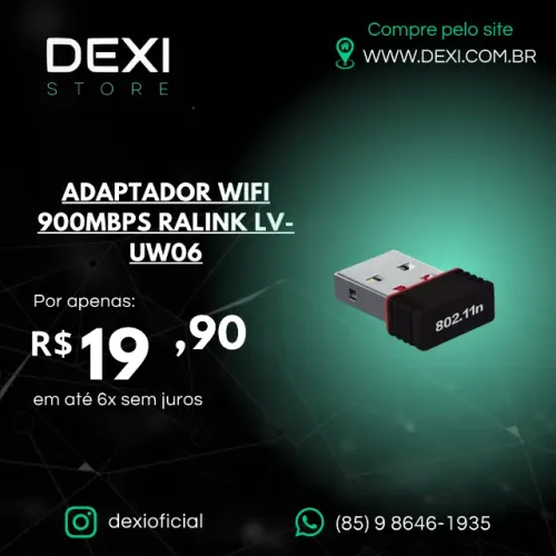 ADAPTADOR WIFI 900MPS