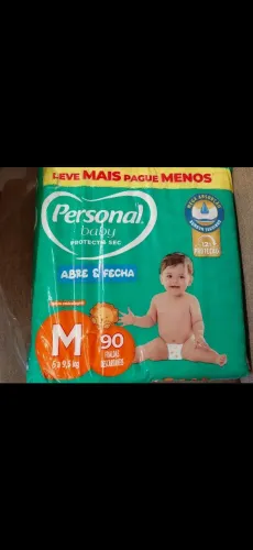90 fraldas Personal Baby M