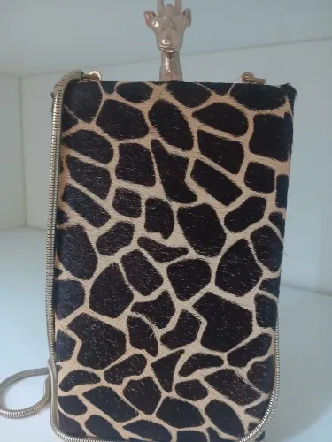 Bolsa zara animal print