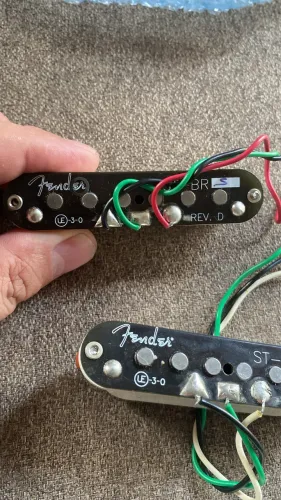 Set captadores fender stratocaster Scn  made in usa top!