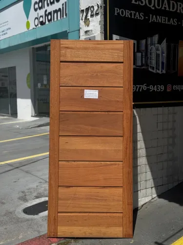 PORTA DE MADEIRA MACIÇA ANGELIM PEDRA 60CM 70CM 80CM - PROMOÇÃO DO MÊS