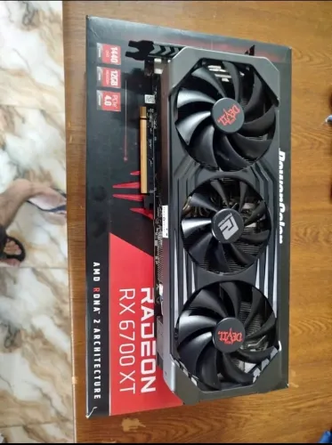 PLACA DE VÍDEO POWER COLOR RX 6700 XT 12GB 