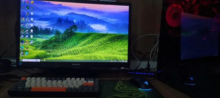 PC Gamer Completo (GTX 1650 + 16GB) + Monitor + Periféricos