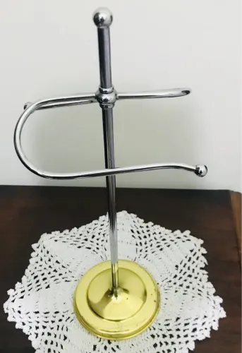 Porta Toalha Lavabo Duplo