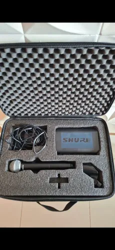 Microfone Shure SM58 sem fio estado de novíssimo!o de 