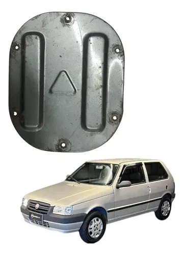 Tampa Boia Tanque Combustivel Fiat Uno Mille 1.0 2006 2007 Prata 2006