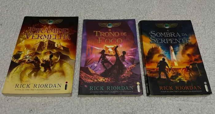 Trilogia das Crônicas de Kane. 3 Livros