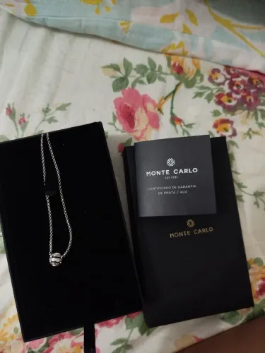 Joia Safira Monte Carlo, novo, prata925