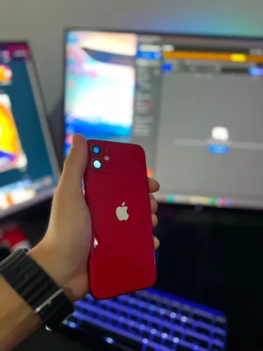 Carcaça IPhone 11 vermelha 