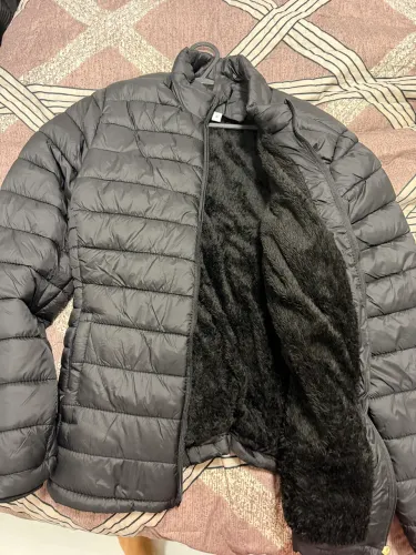 Casaco Corta vento Preto G forrado