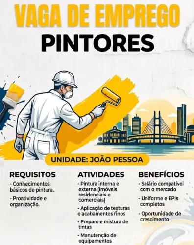 Vaga para pintor