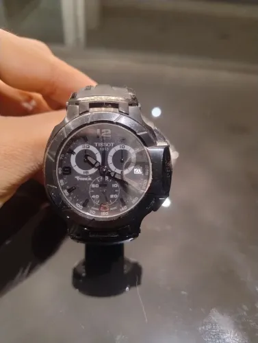 Relógio Tissot T-Race Chronograph Black PVD 12BN0059030
