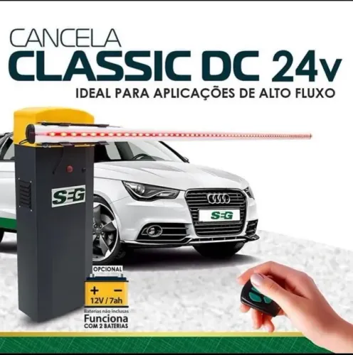 ** Cancela automática ideal para condomínios e estacionamento**