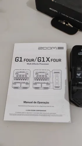 pedaleira ZOOM G1 FOUR (VALOR NEGOCIÁVEL!)