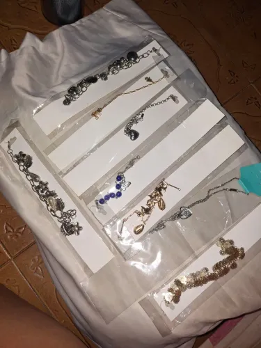 Pulseira bijuteria banhado a ouro