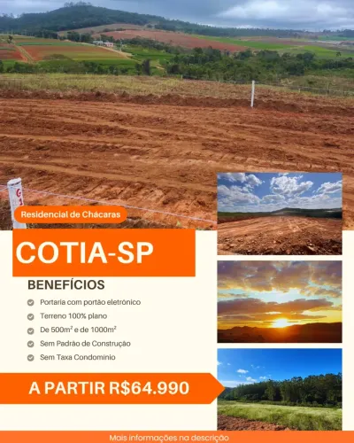 Terreno em Região Tranquila e Organizada