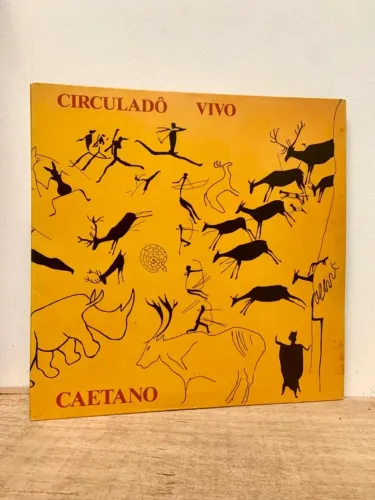 LP Caetano Veloso - Circuladô Vivo - Duplo