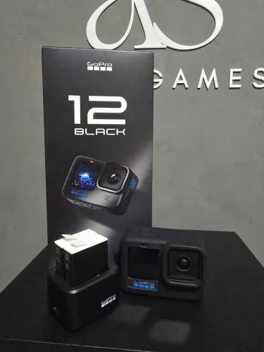 Go Pro Hero 12 Black + 2 Baterias e Careegador Original