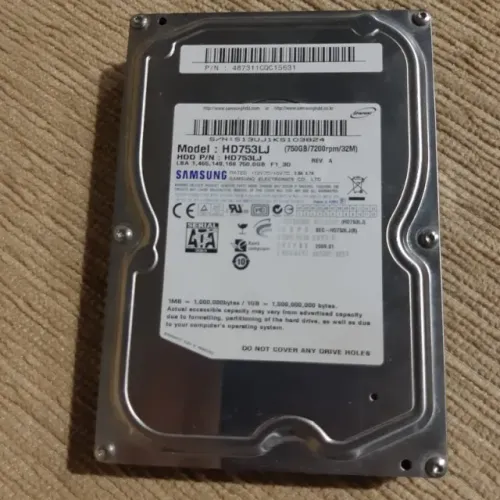 HD Samsung Spinpoint F1 de 750 GB - 3,5"