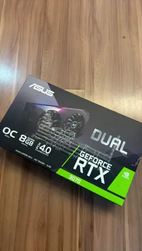 Placa de vídeo 3070 dual Asus 8g