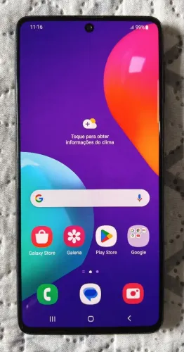 Celular Smartphone Samsung Galaxy M62 128gb 4 câmeras Bateria longa duração 7000mah
