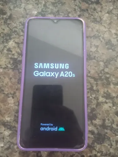 Samsung A20s sem botões.