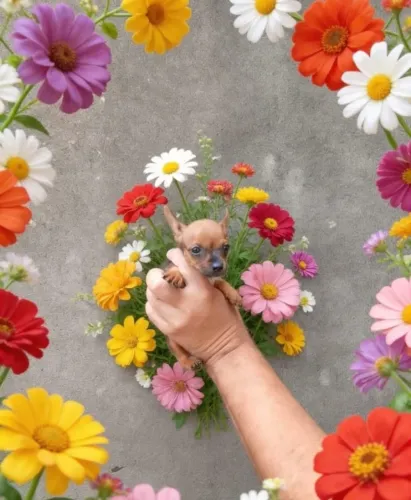 Pinscher Macho Disponível Ideal para Quem Busca um Amigo Fiel