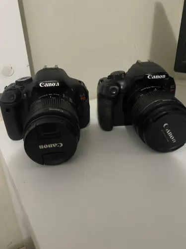 Canon t3i + cânon t6 + 2 lentes 18-55