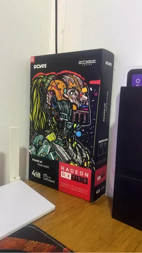 Placa de vídeo rx550 pcyes