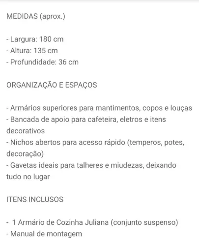 Armario de cozinha