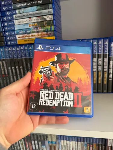 Vendo Red Dead Redemption 2 Ps4 com mapa - Semi novo 