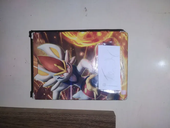 Caixa com somente cartas de itens de Pokémon 