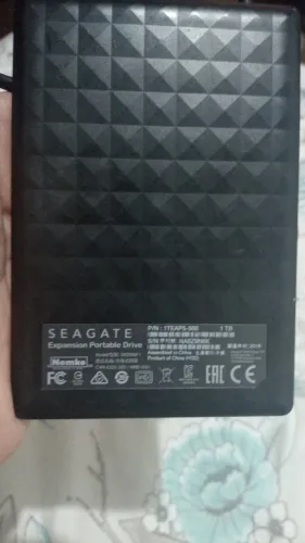 HD Externo Seagate 1TB e Calculadora HP12c Gold