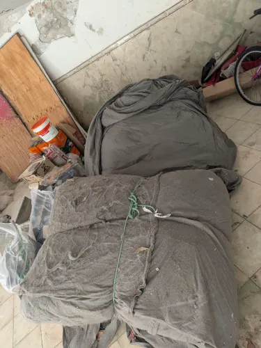 Lote de Mantas / Tecidos para Proteção de Mudanças e Obras