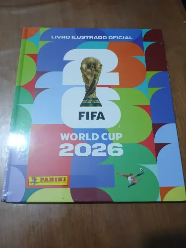 Album da copa 2026 capa dura
