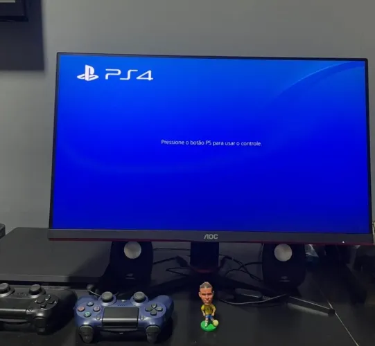 Monitor Gamer AOC 24" IPS 100Hz 1ms + Caixinhas de Som