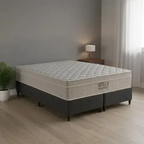 Cama Box QUEEN Airtech Ortobom - Entrega Grátis p/Fortaleza - Consultar Regiões