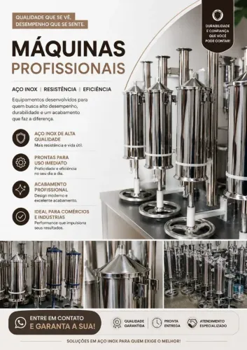 Máquina e assessórios de açaí