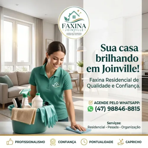 Faxina Residencial e Comercial