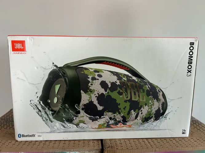 JBL Boombox 3 Bluetooth Camuflada Lacrada 