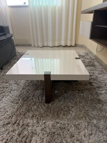 Mesa de centro MDF Off White