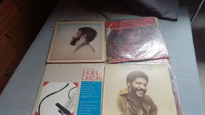 Discos de vinil só tenho esses
