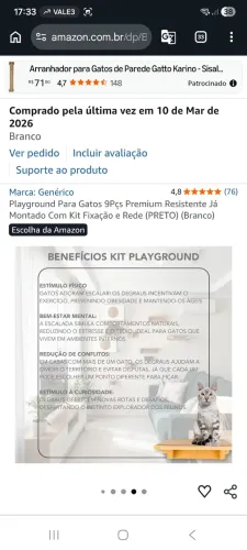 Playground para Gatos