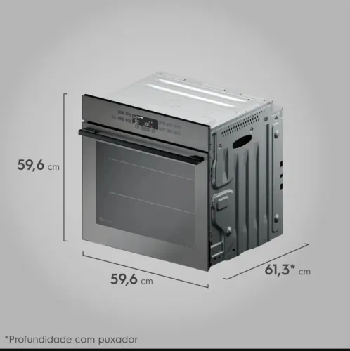 Forno elétrico Eletrolux 80lt com nota fiscal