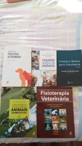 Kit Livros Medicina Veterinária Graduação - Preparatório