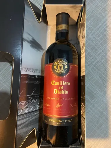 Vinho Casillero del Diablo Legendary Collection Manchester United 