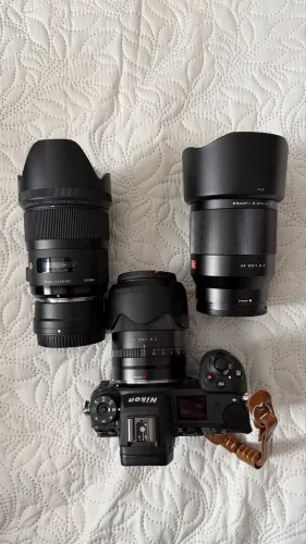 Kit de Equipamentos Fotográficos Nikon Z ? Lentes + FTZ II