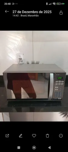 Microondas Consul 25 litros espelhado