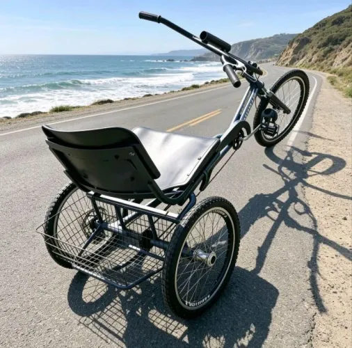 Bicicleta Triciclo Praiana Usada em boas Condições 